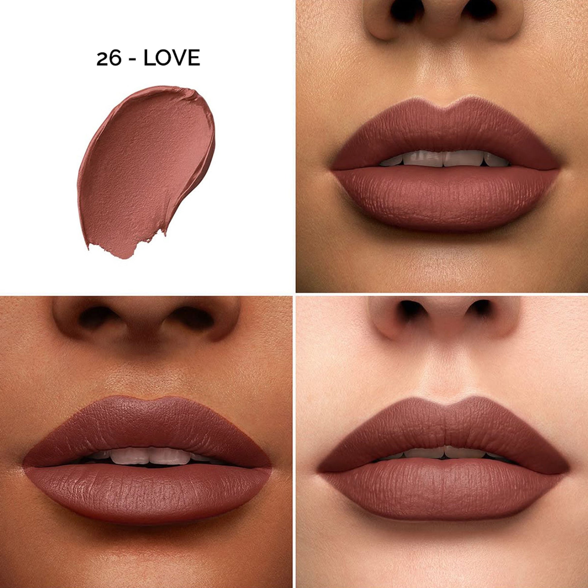 Colors Queen Color It All Non Transfer Matte Lip Crayon - 26 Love