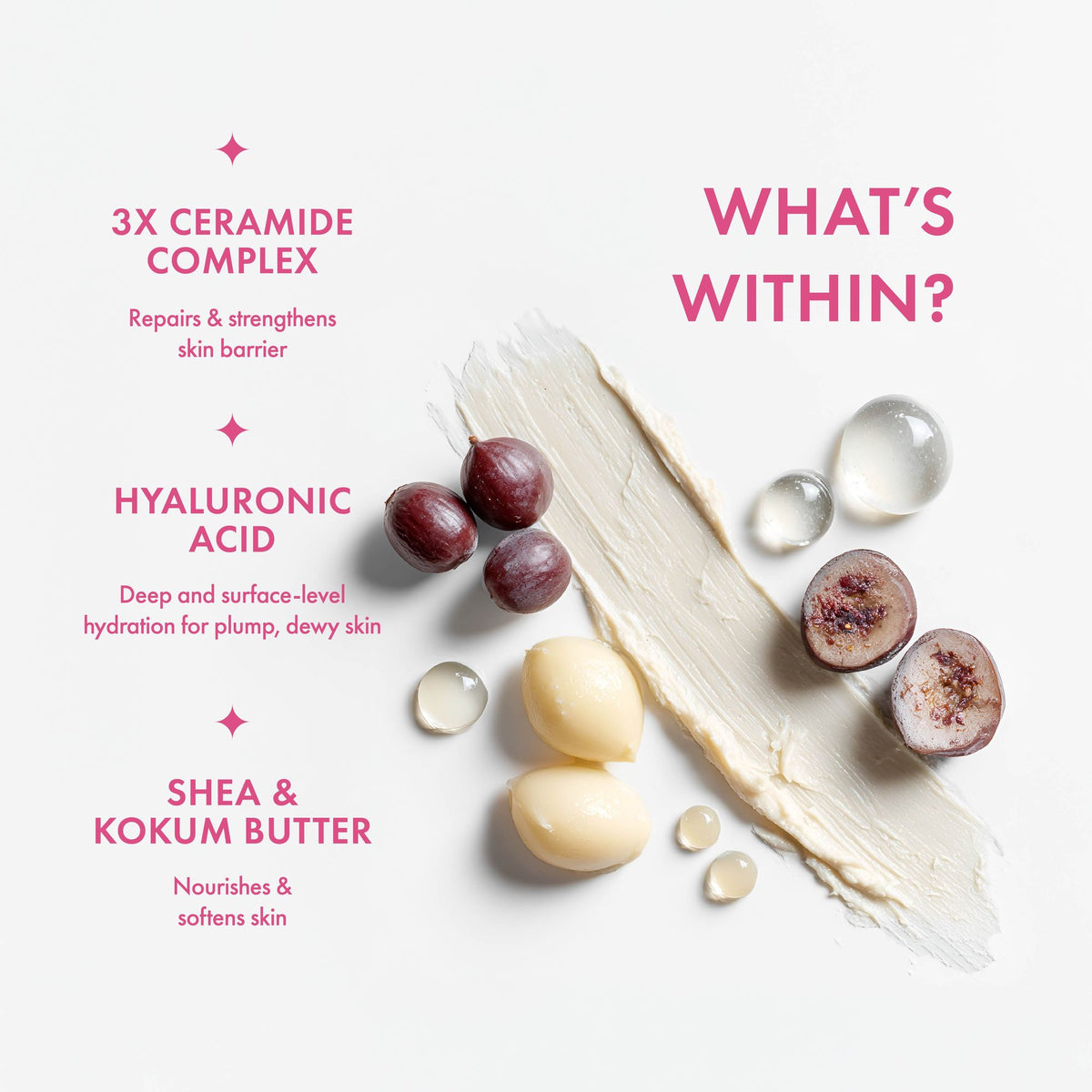 Within Beauty Ceramide & Shea Butter Cream MoisturiserHello Hydration Barrier Boost Moisturiser