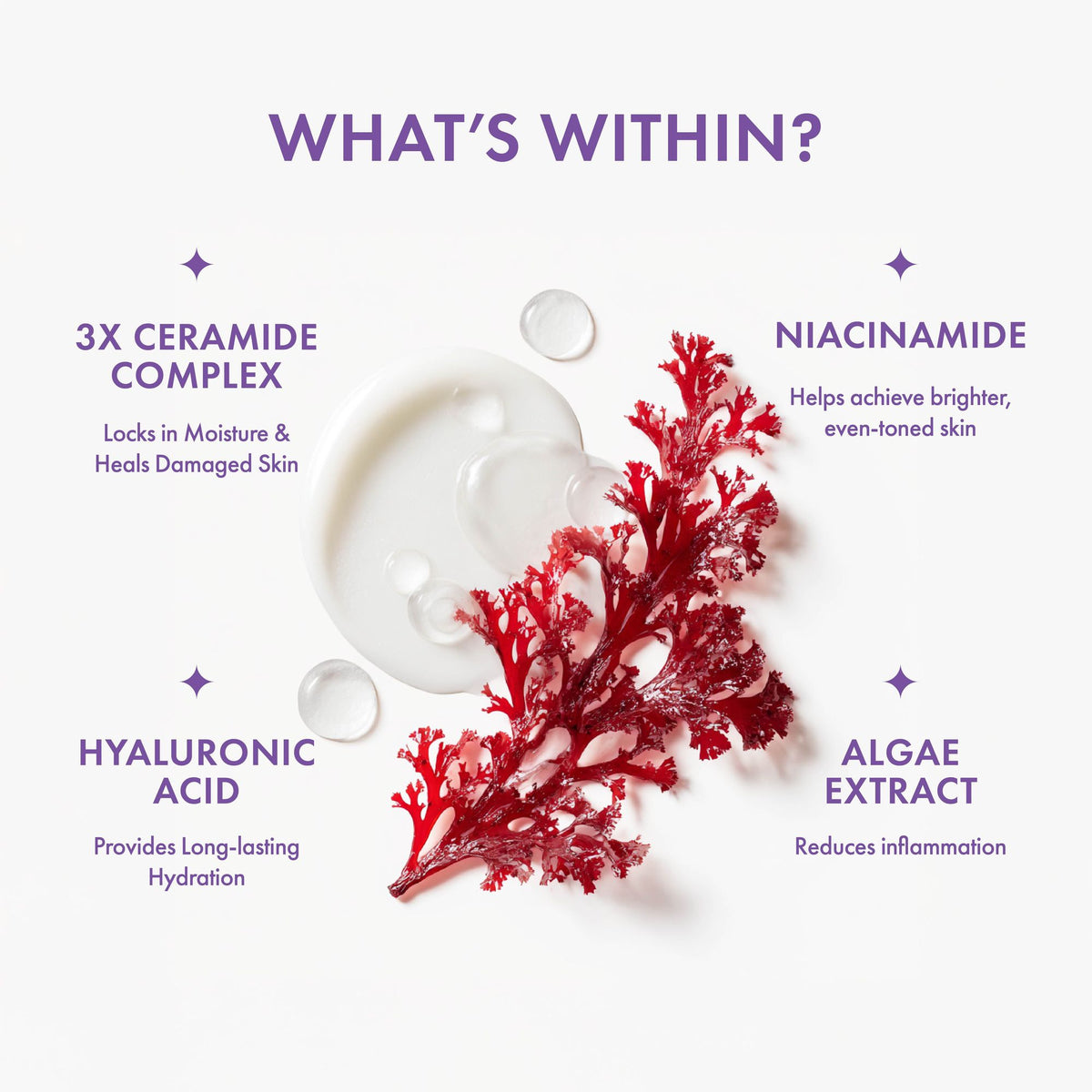 Within Beauty Ceramide & Hyaluronic Acid Gel Moisturiser, Daily Dew Barrier Restore Moisturiser