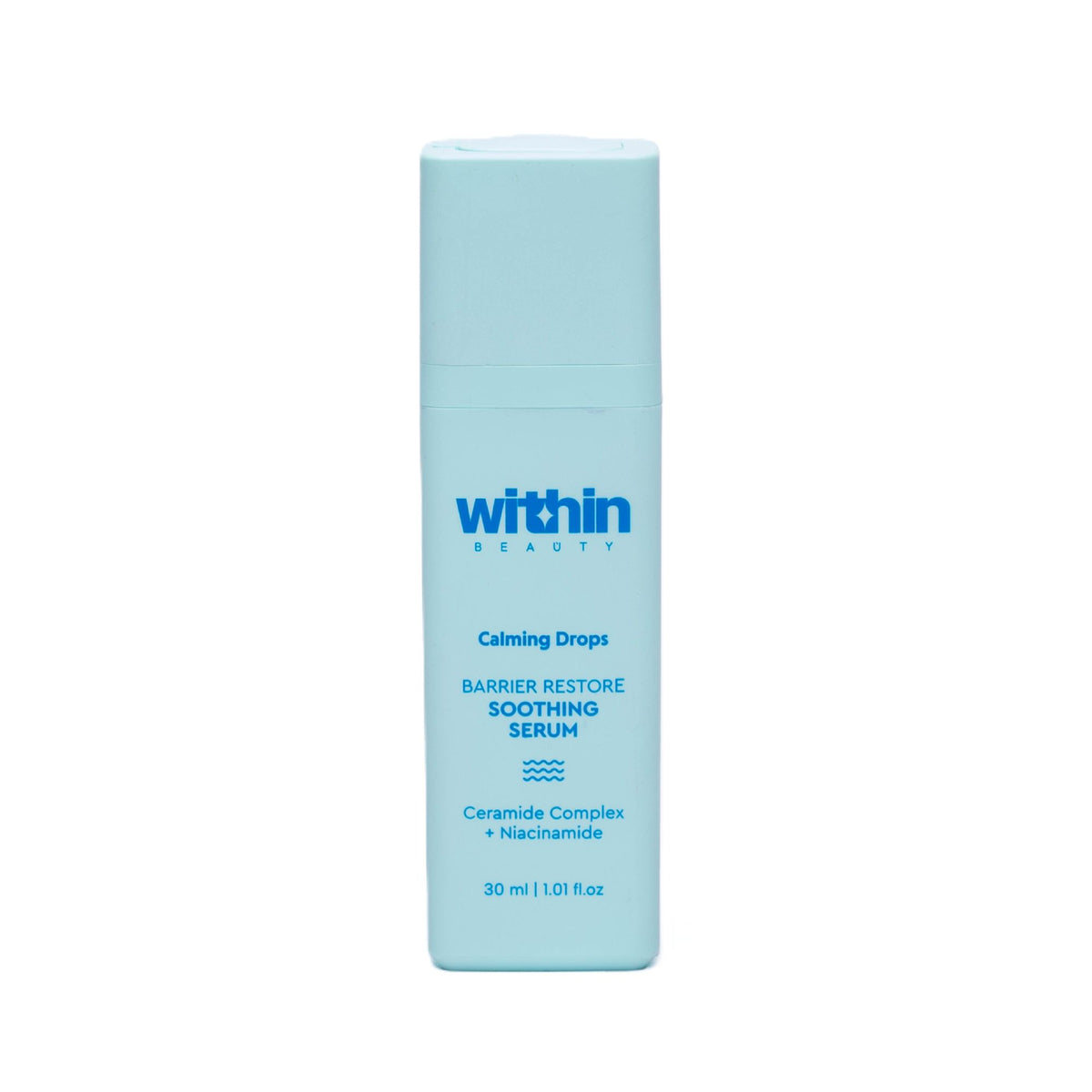 Within Beauty Ceramide & Niacinamide Serum, Calming Drops Barrier Restore Soothing Serum