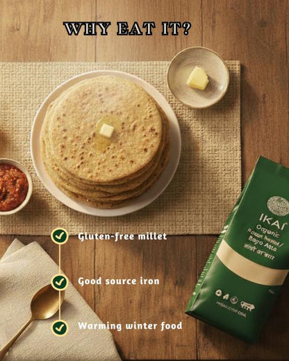 IKAI Organic Pearl Millet/Bajra Atta