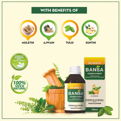 Jagat Pharma Bansa Ayurvedic Cough Syrup