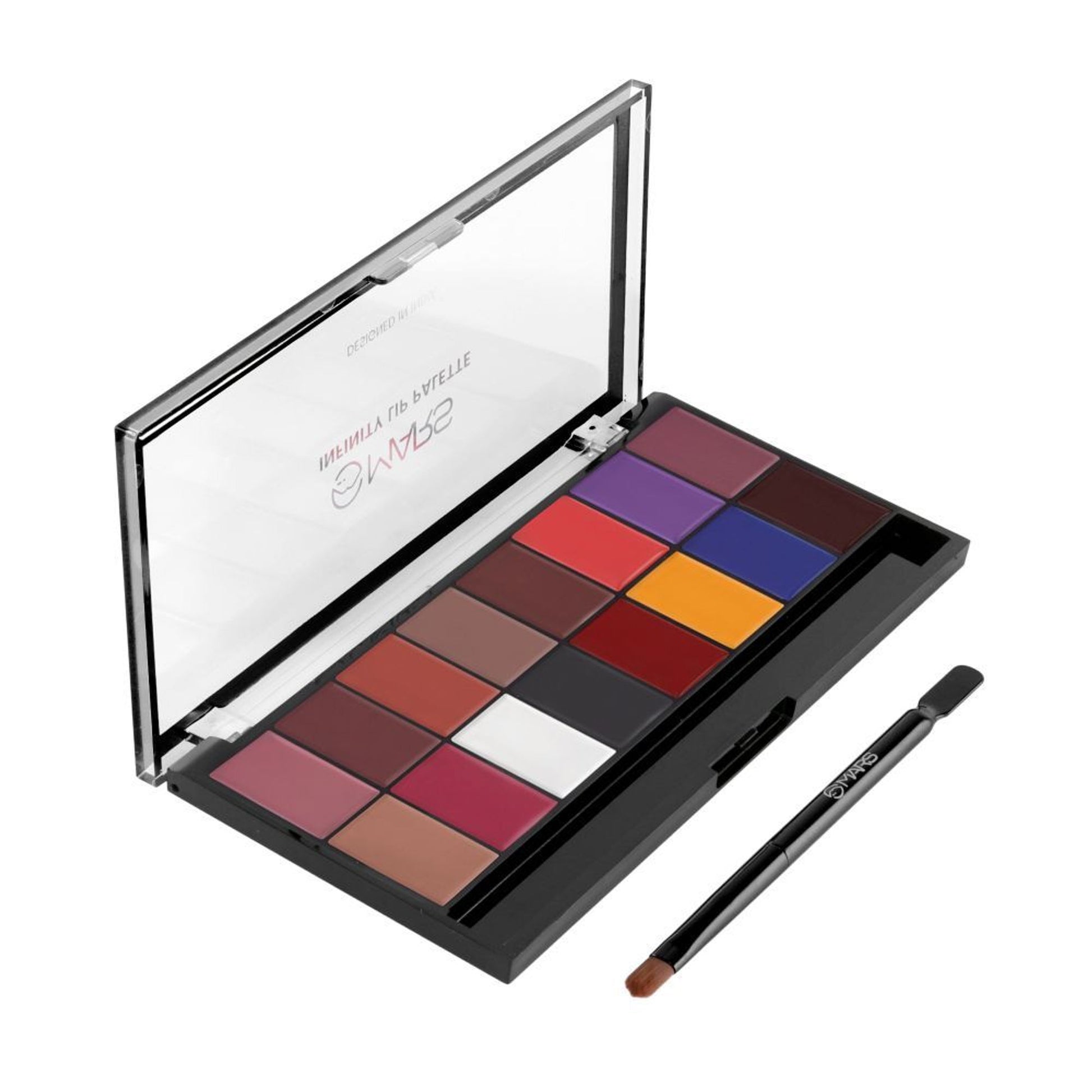 MARS Infinity Lip Palette with Spatula cum Applicator - 01 Multicolor