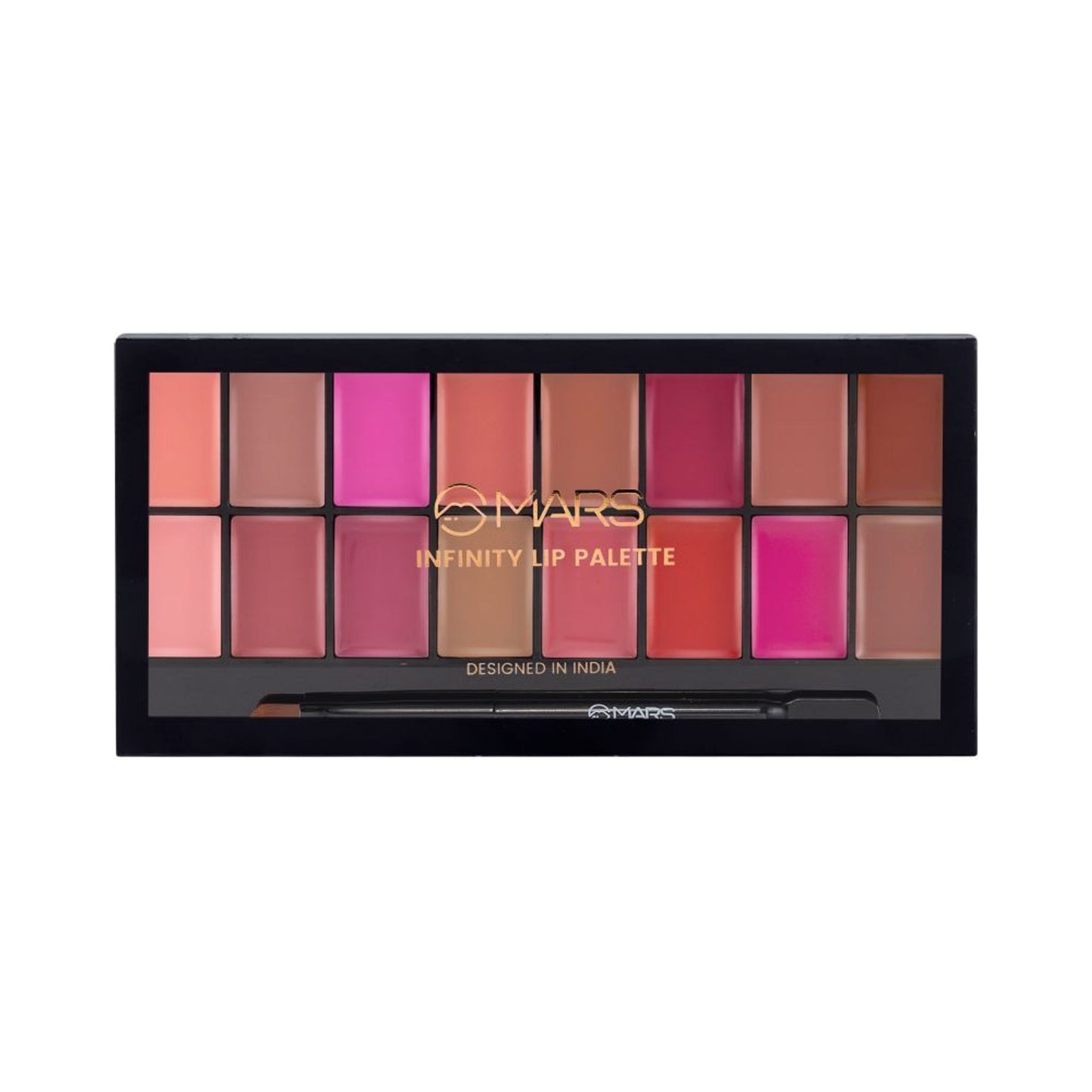 MARS Infinity Lip Palette with Spatula cum Applicator - 03 Multicolor
