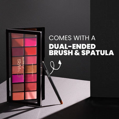 MARS Infinity Lip Palette with Spatula cum Applicator - 03 Multicolor