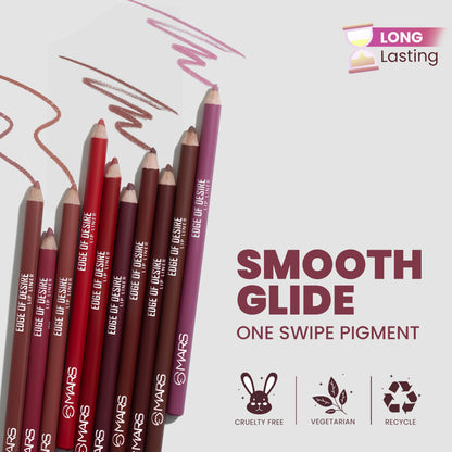 MARS Matte Lip Liner Pack of 10 - Set A