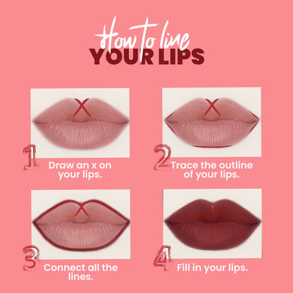 MARS Matte Lip Liner Pack of 10 - Set A