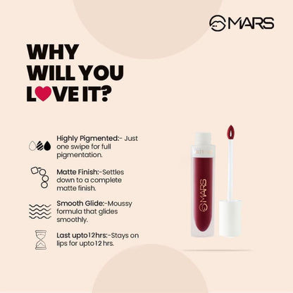 MARS Cosmetics Liquid Lip Color - Split The Deets