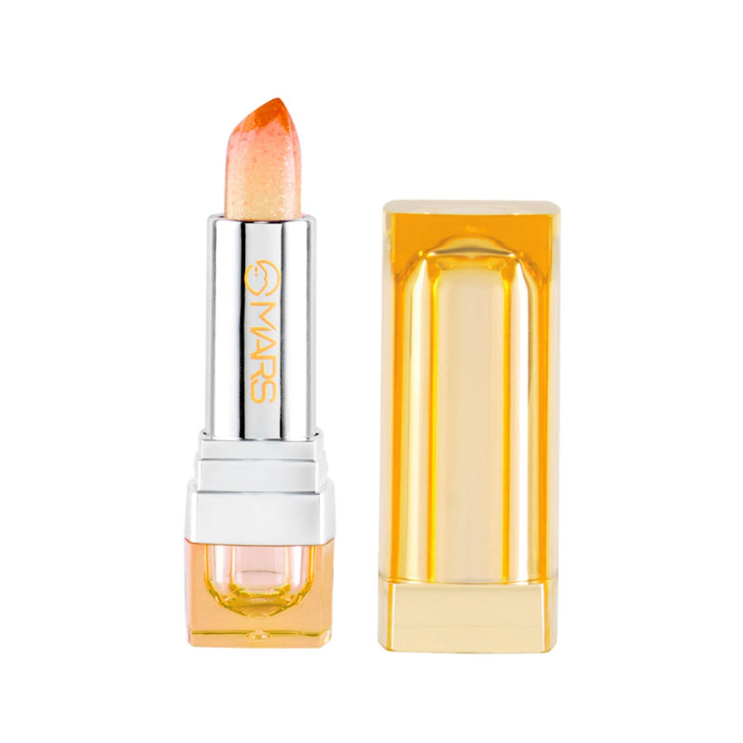 MARS Color Changing Lipstick Hydratint Lip Balm With Pink Tint - Yellow
