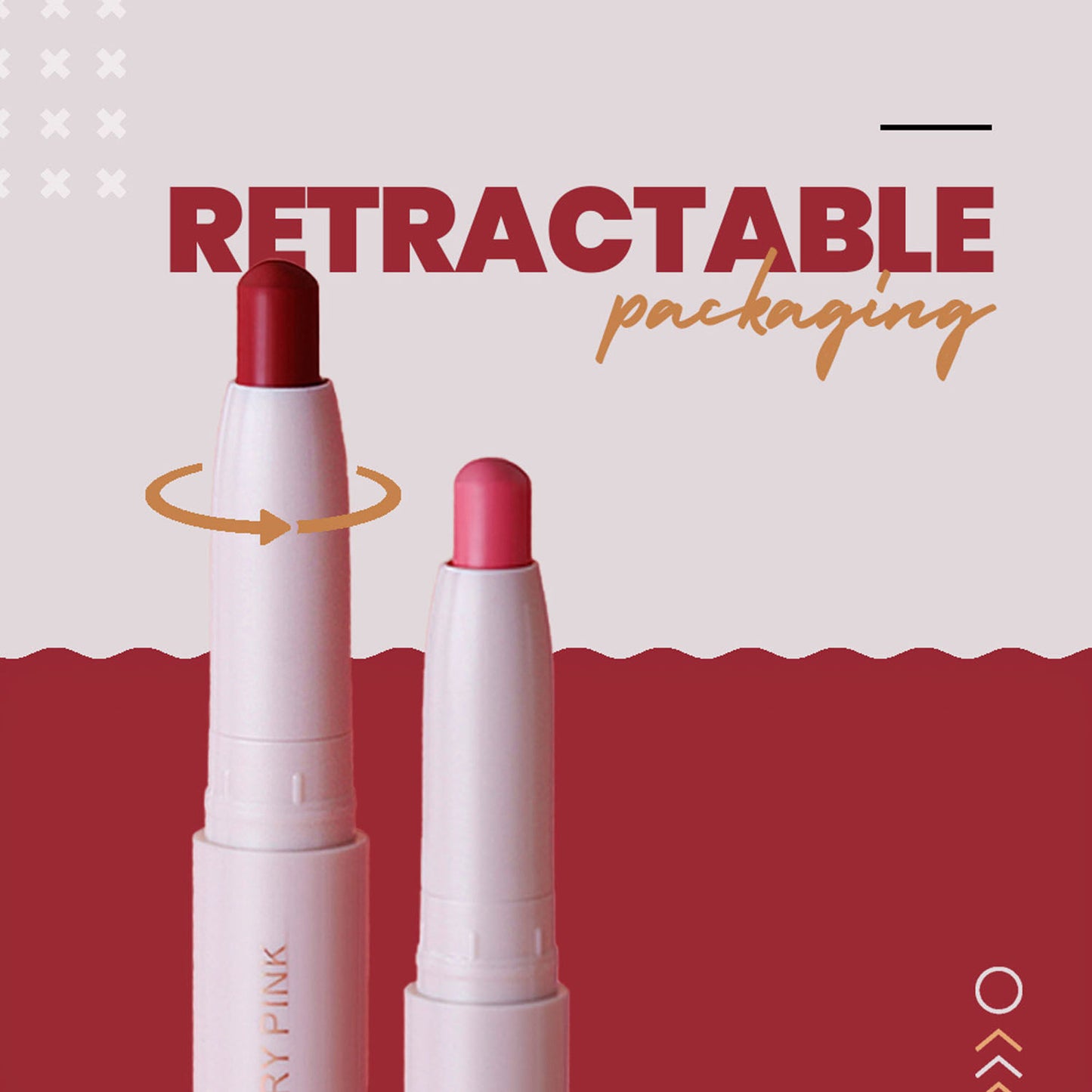 MARS Retractable Poppins Lipstick - Red Velvet - 20