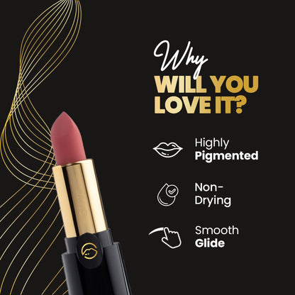 MARS Plush Velvet Lipstick - Caramel Joy