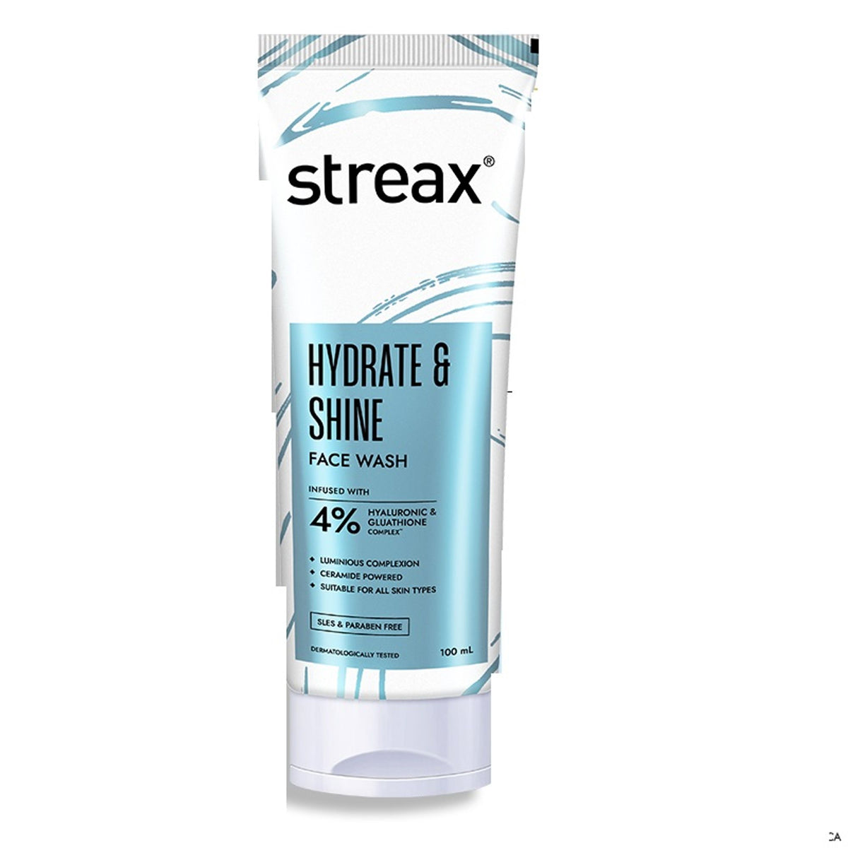 Streax Skin Hydrate & Shine Face Wash Cleanser For Brightening, 48 Hr Hydration