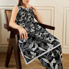 Dhiyona IE Women Floral Printed Regular Pure Cotton Kurta with Trousers