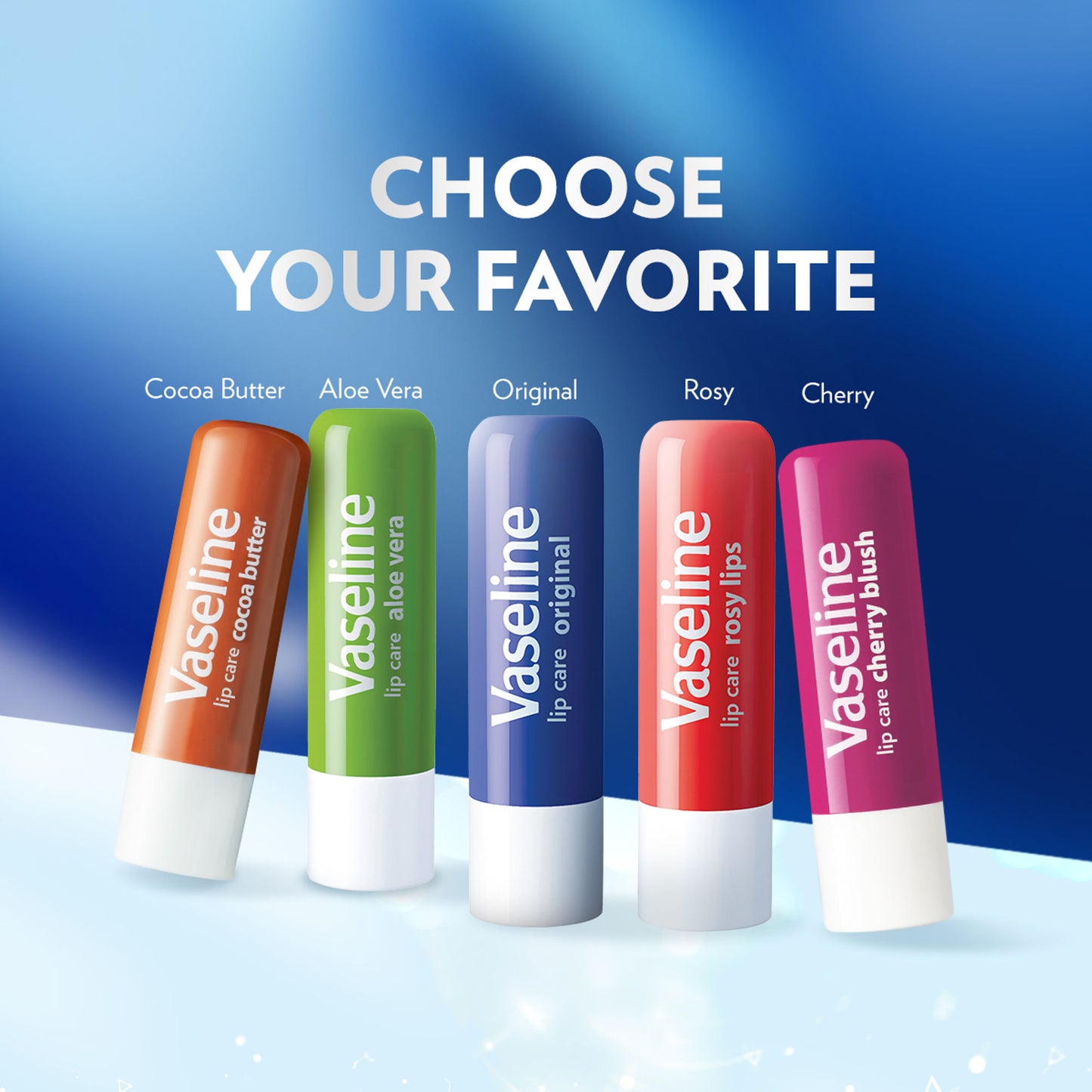 Vaseline Lip Care Original Lip Balm Stick - Pack Of 2
