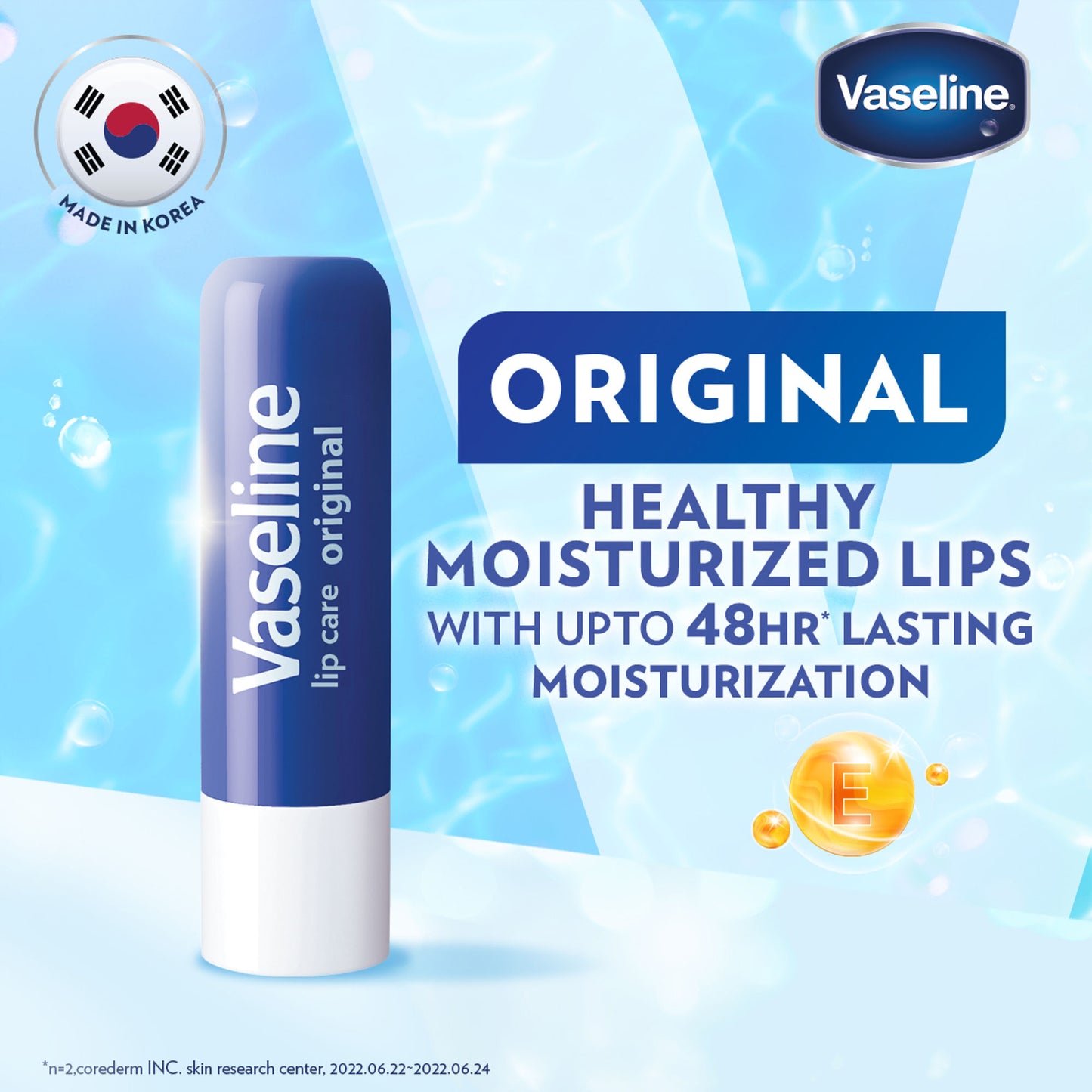 Vaseline Lip Care Original Lip Balm Stick - Pack Of 2