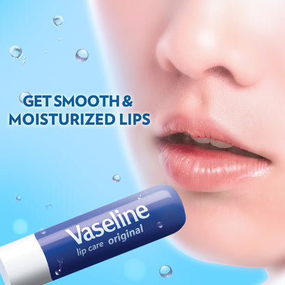 Vaseline Lip Care Original Lip Balm Stick - Pack Of 2