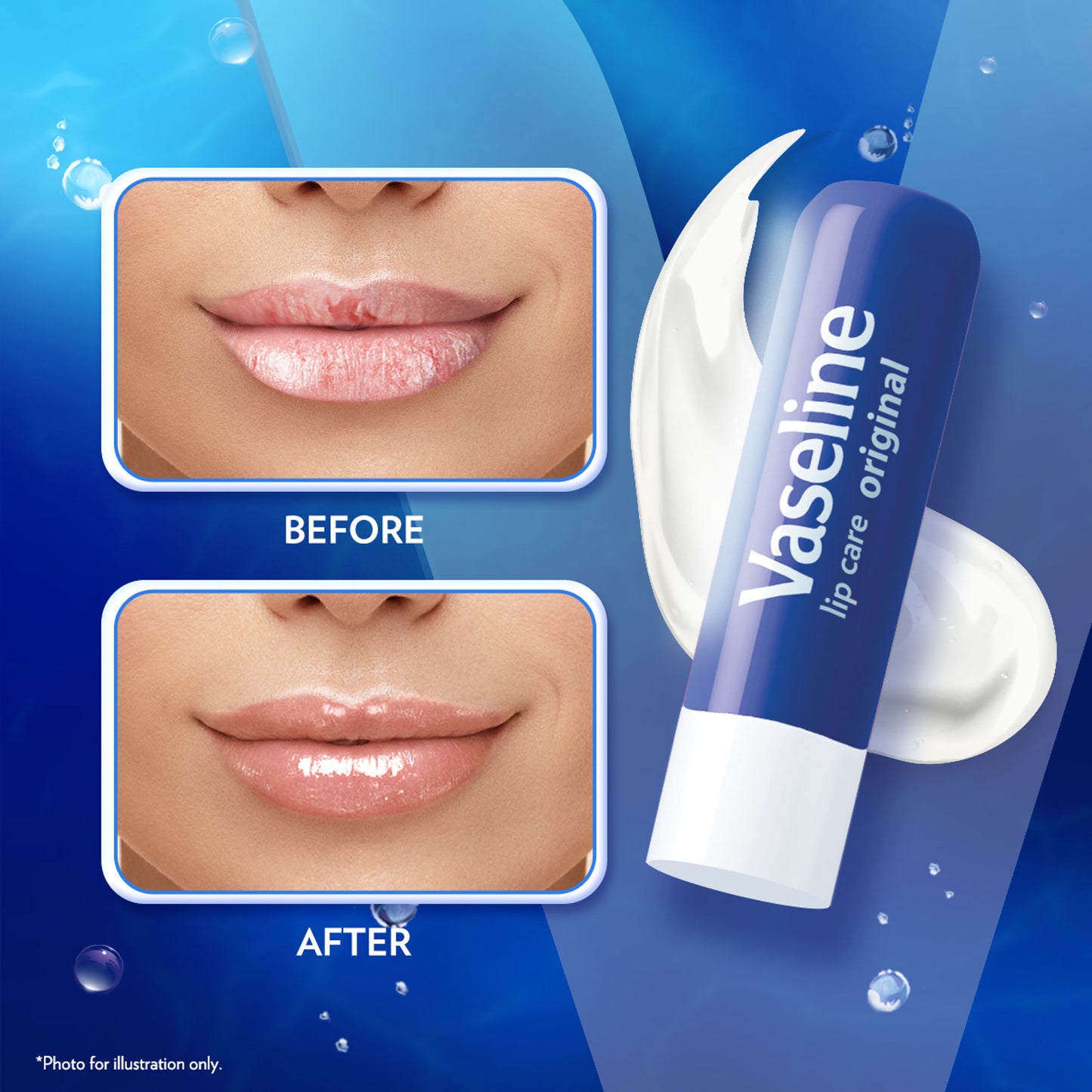 Vaseline Lip Care Original Lip Balm Stick - Pack Of 2