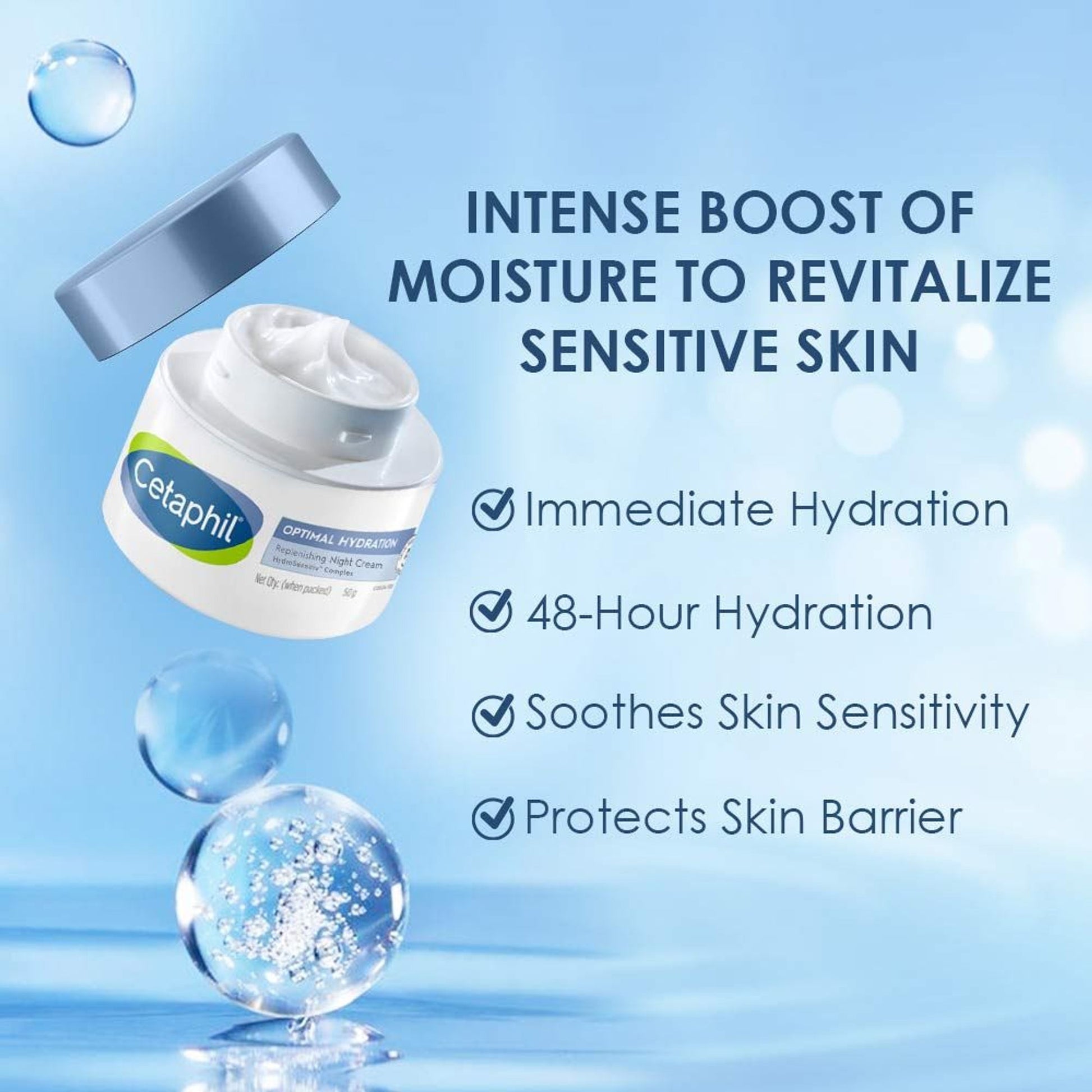 Cetaphil Optimal Hydration Replenishing Night Cream