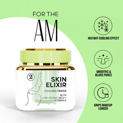 Character Skin Elixir Cooling Face Primer, Hydrates and Preps Skin for Makeup - CSK201