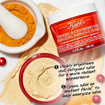 Kiehl's Turmeric & Cranberry Seed Energizing Radiance Masque