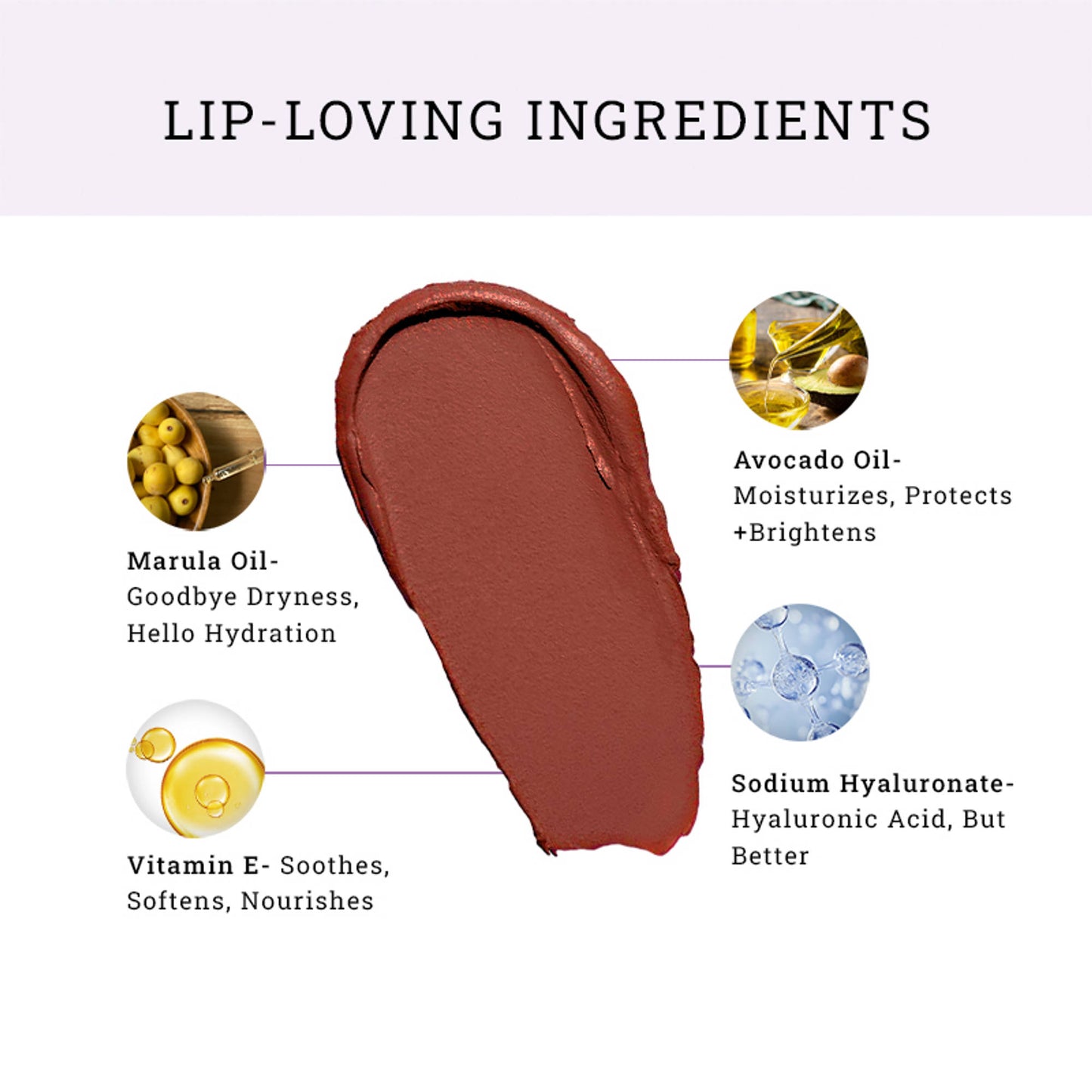 LOVETC HD Matte Mini Lipstick Transfer-Proof, Hydrating - Cozy Love