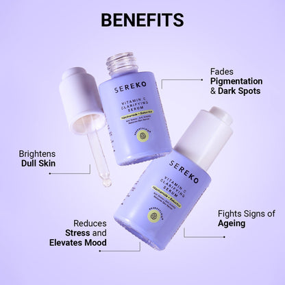 Sereko Vitamin C Clarifying Serum With Niacinamide For Glowing Skin, Fades Hyperpigmentation