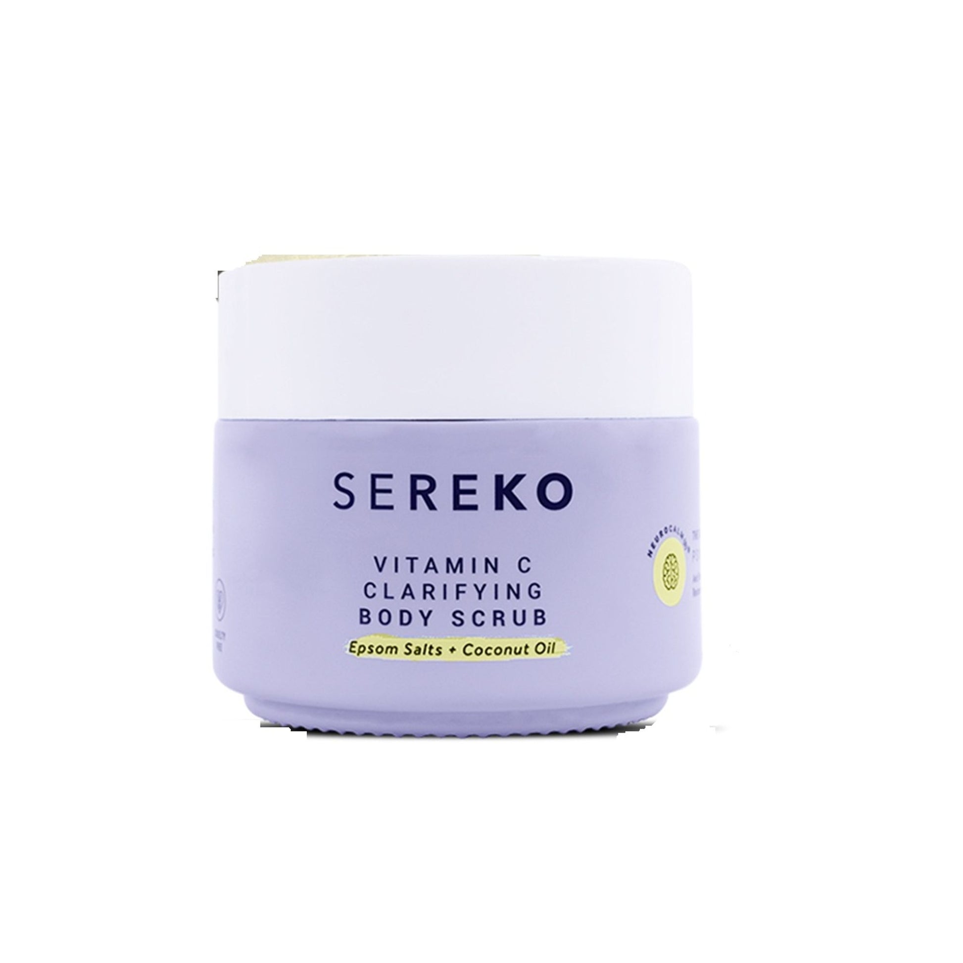 SEREKO Vitamin C Body Scrub for Tan Removal, Ingrown Hair & Body Exfoliation