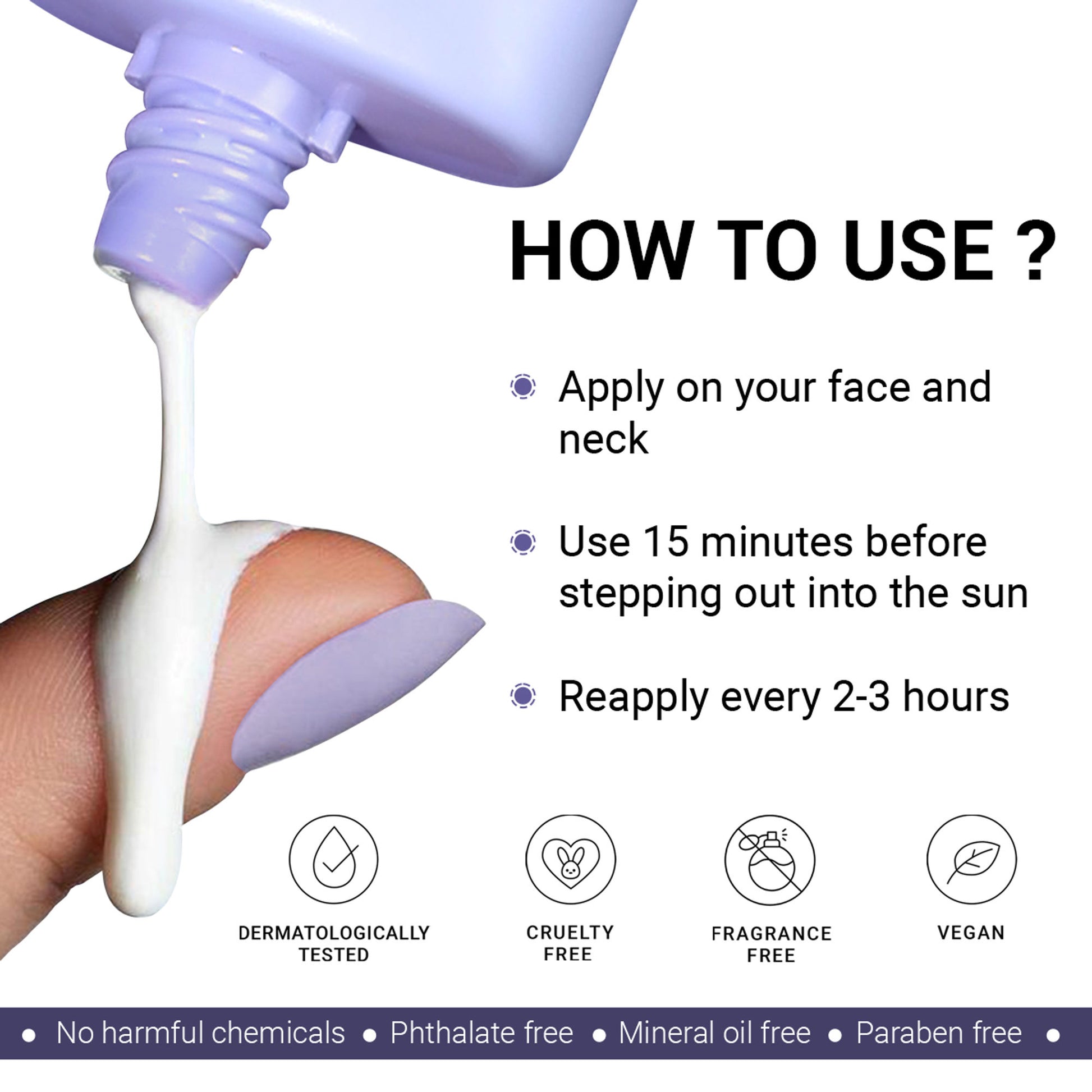 Sereko Spf 50 Pa++++ Face Sunscreen Lightweight, No White Cast, Water Resistant With Cica