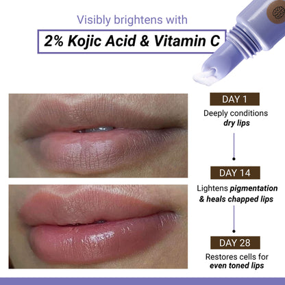 Sereko Hydra - Peptide Lip Balm, Clear, Enriched With Ceramides Barrier Repair Salted Caramel - Affogato