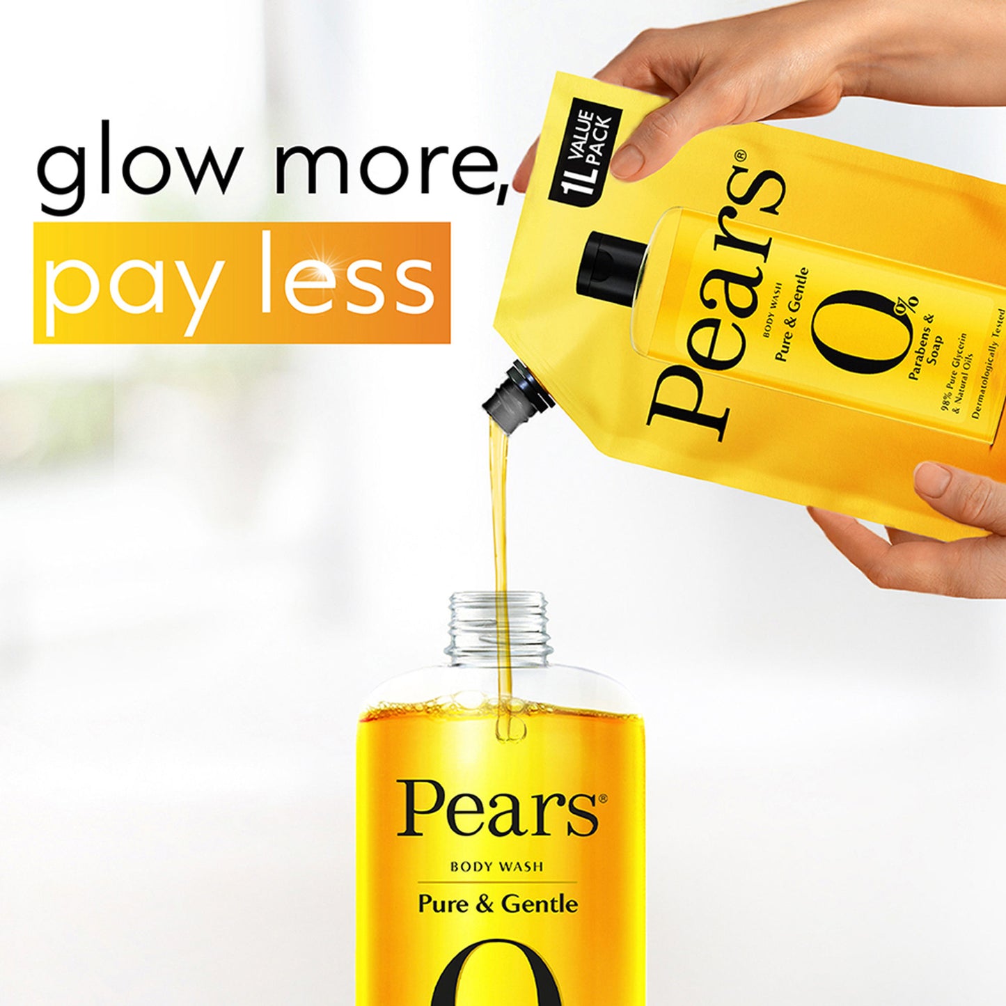 Pears Pure & Gentle Refill Body Wash