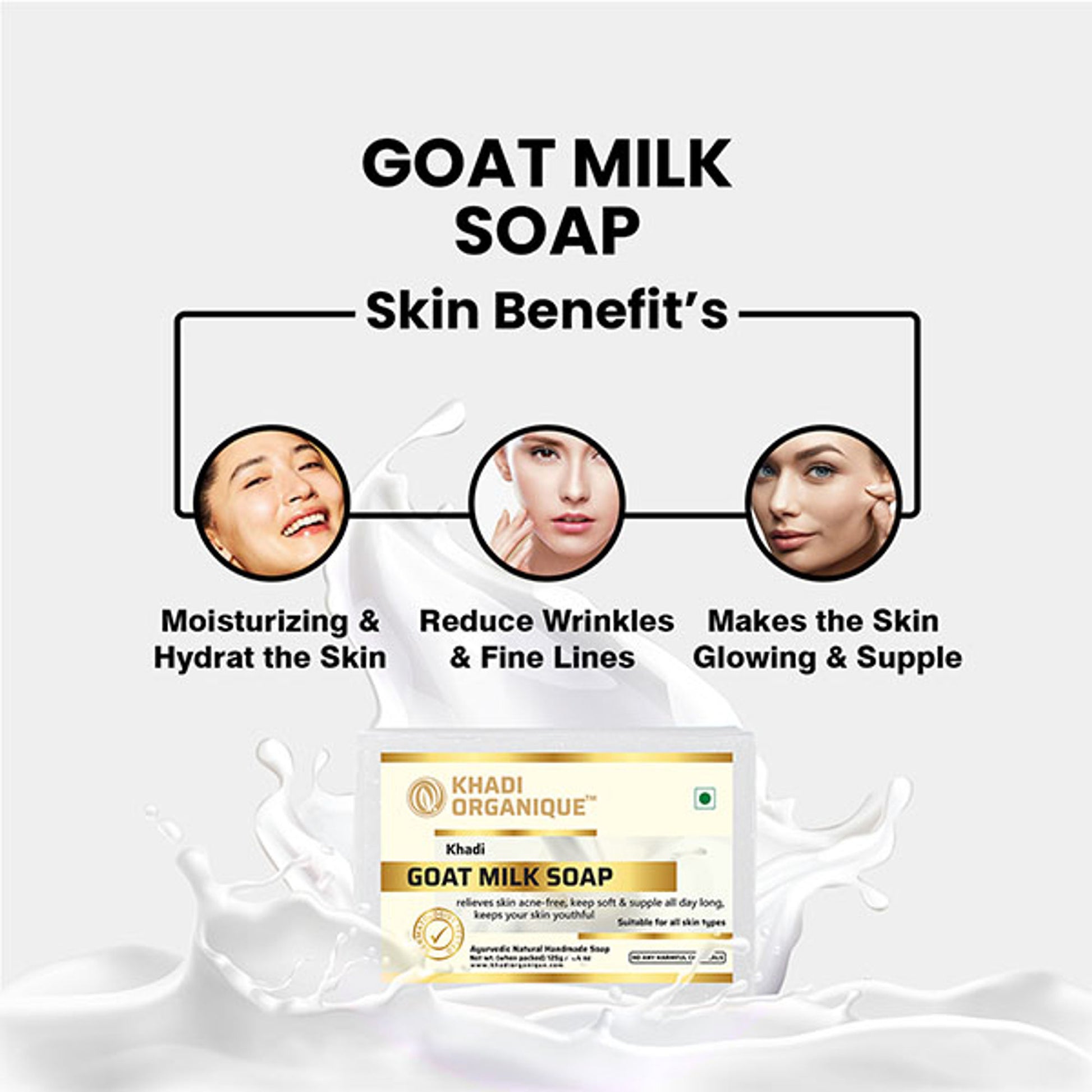 Khadi Organique Goat Milk Soap