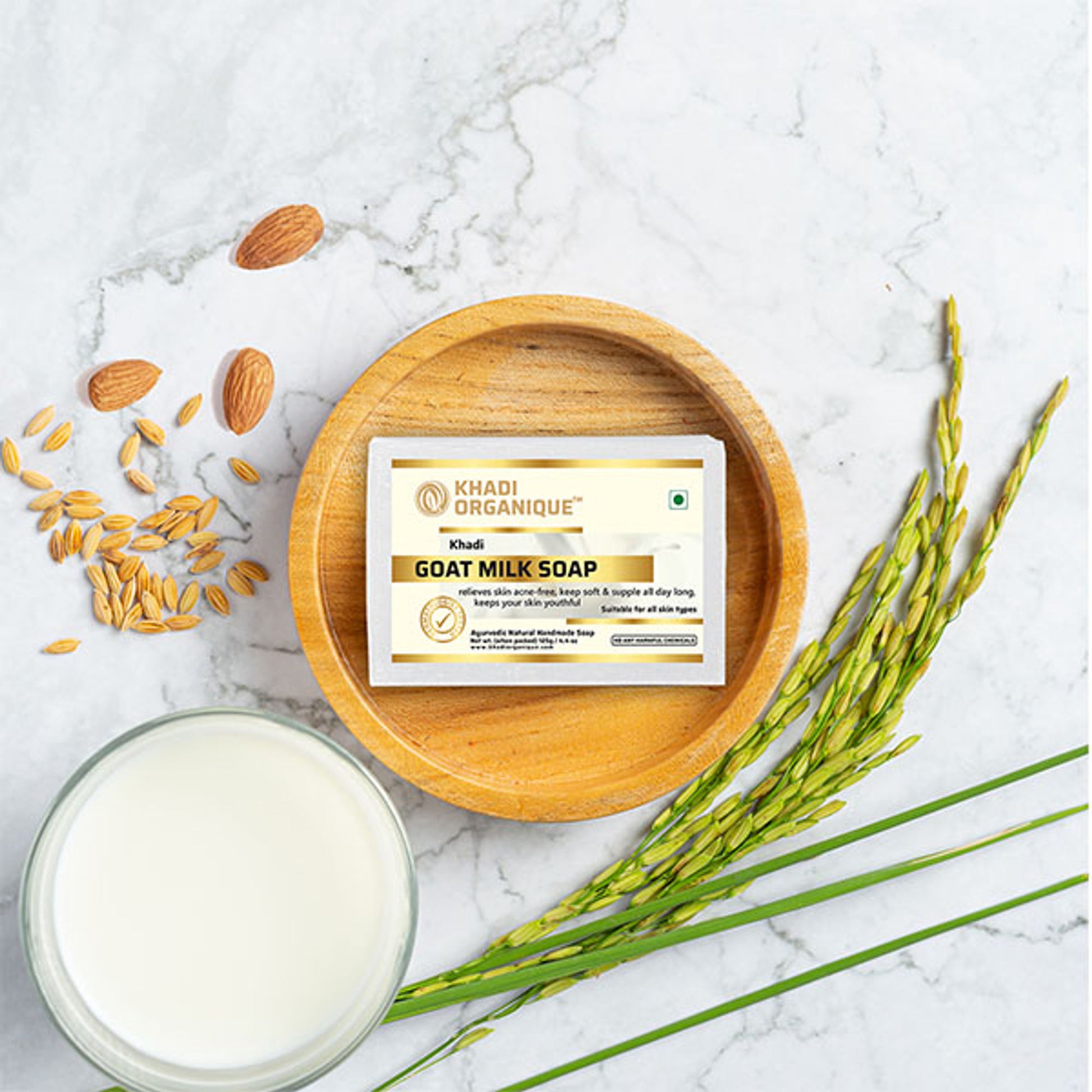 Khadi Organique Goat Milk Soap