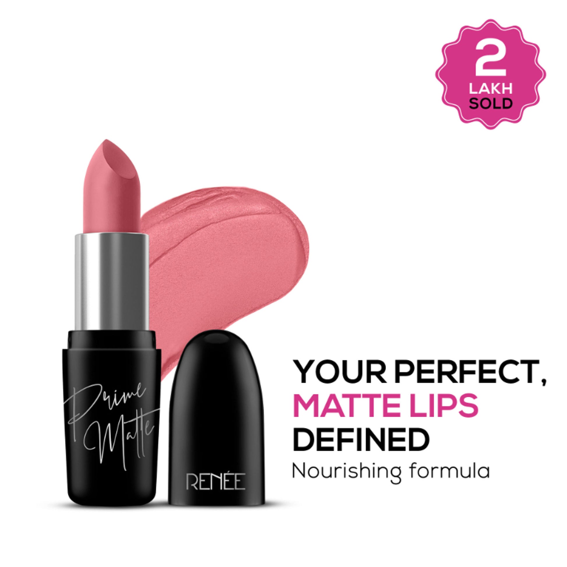 Renee Prime Matte Lipstick - 05 Hazelnut Nude
