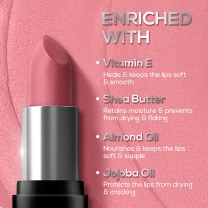Renee Prime Matte Lipstick - 05 Hazelnut Nude