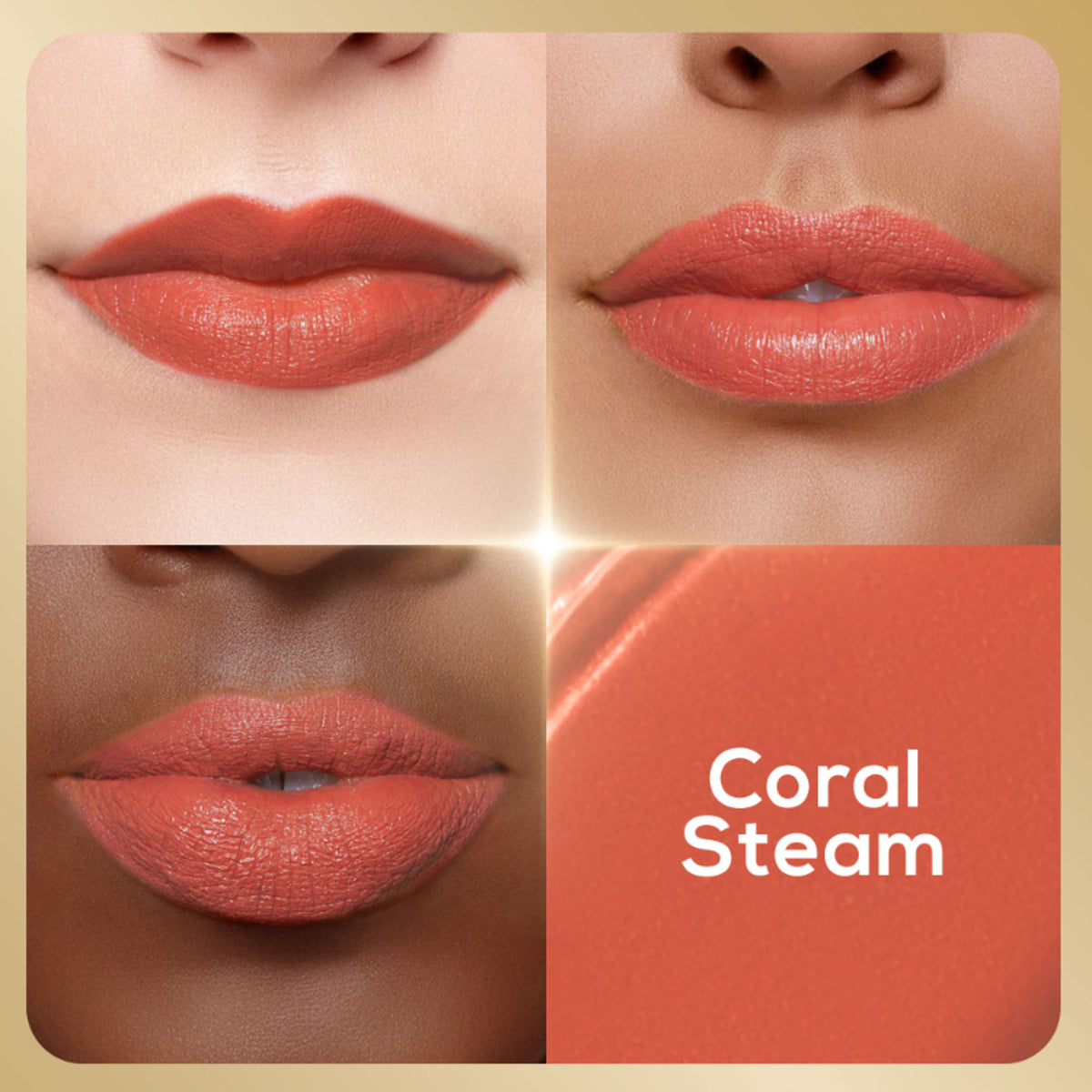 Renee Cosmetics H2O Hydrating Creme Lipstick - Coral Stream