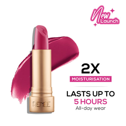 Renee Cosmetics H2O Hydrating Creme Lipstick - Pink Shower