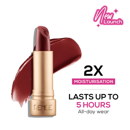 Renee Cosmetics H2O Hydrating Creme Lipstick - Mauve Lagoon