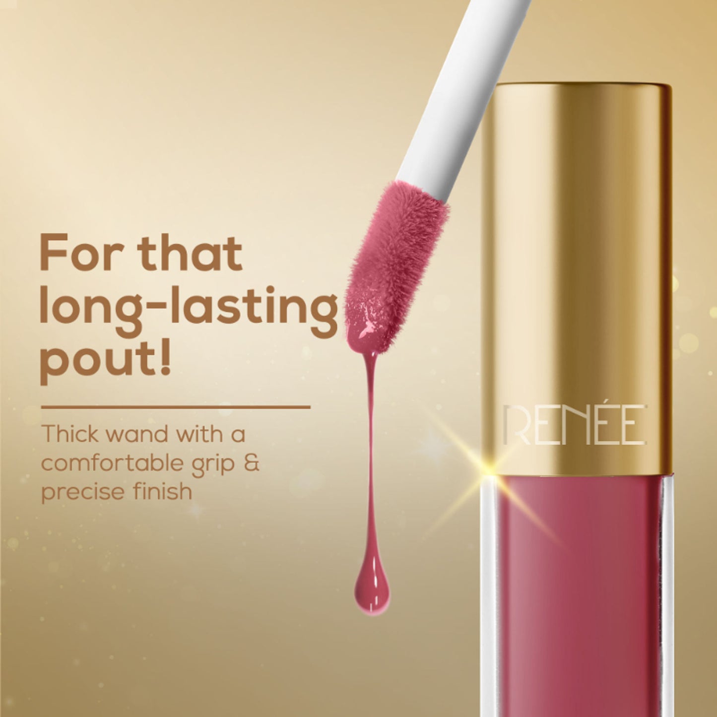 Renee Cosmetics H2O Hydrating Liquid Lipstick - Mauve Ocean