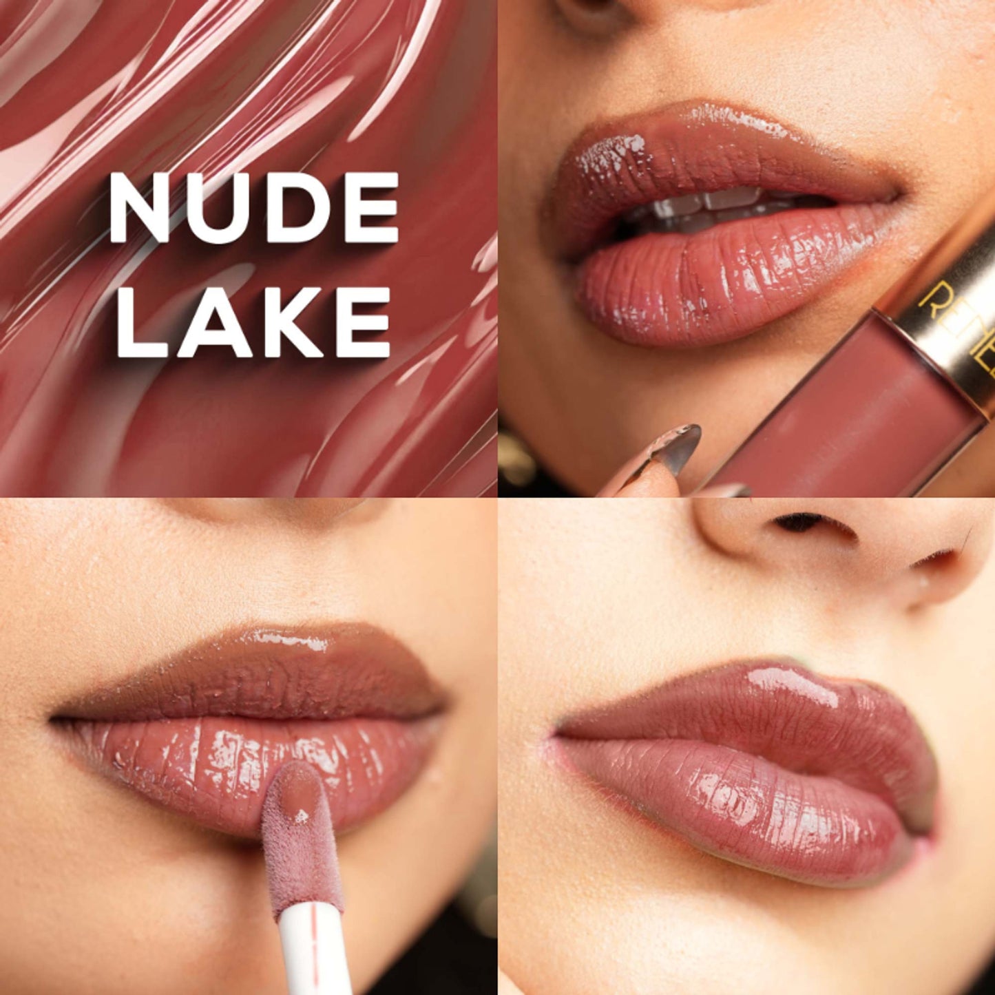 Renee Cosmetics H2O Hydrating Liquid Lipstick - Nude Lake