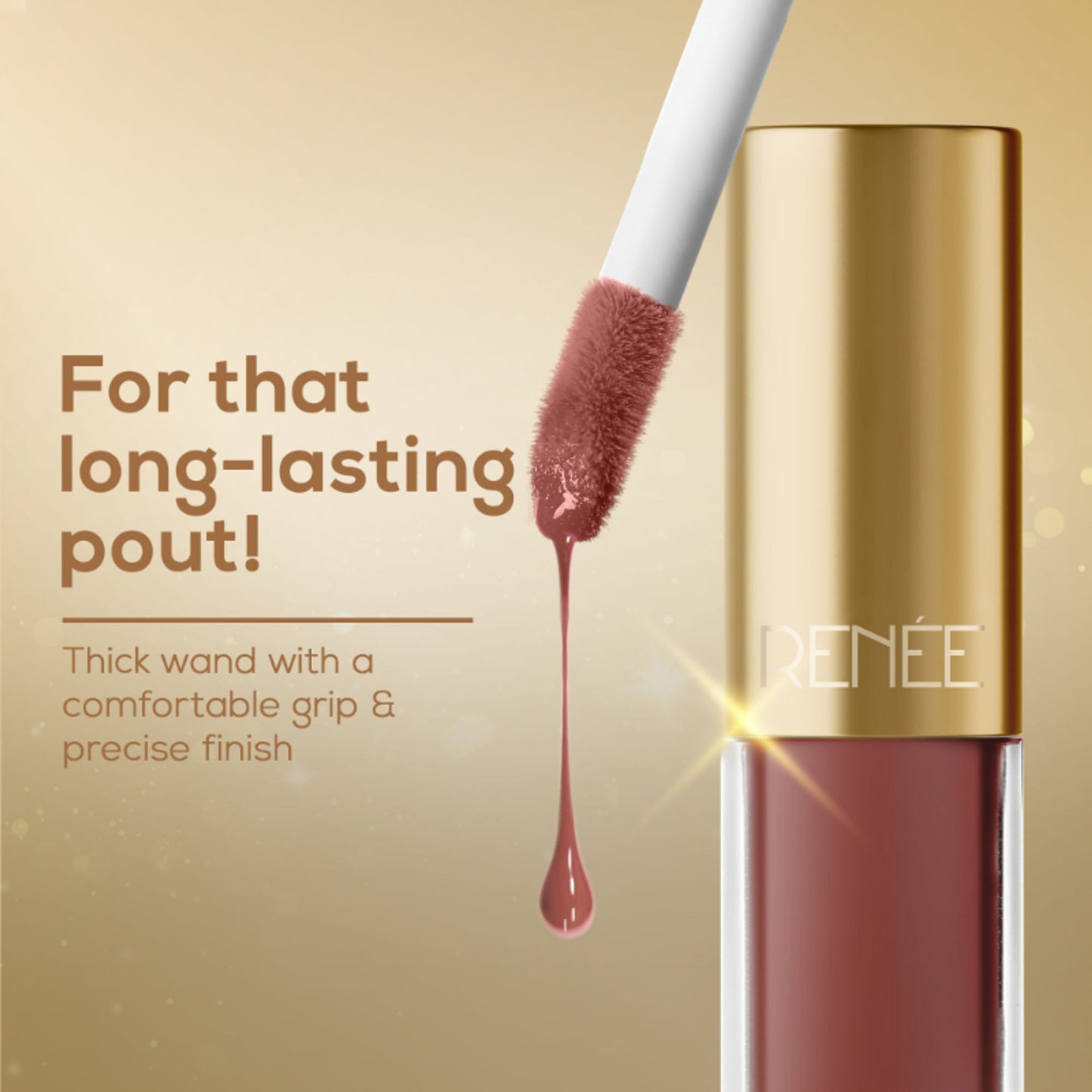 Renee Cosmetics H2O Hydrating Liquid Lipstick - Nude Lake
