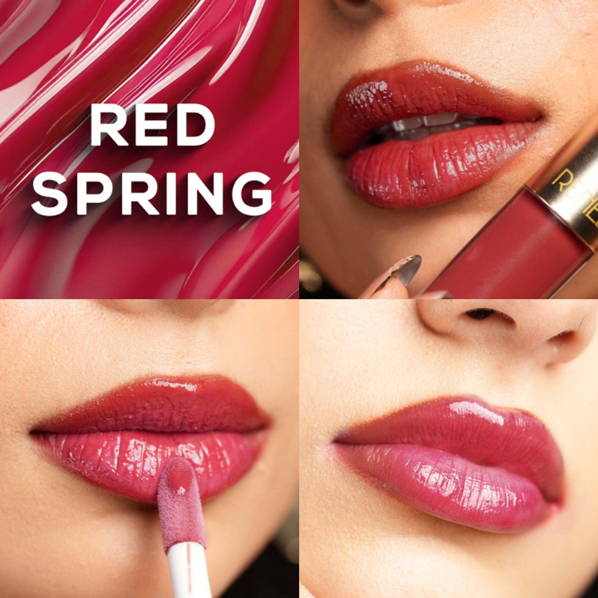 Renee Cosmetics H2O Hydrating Liquid Lipstick - Red Spring