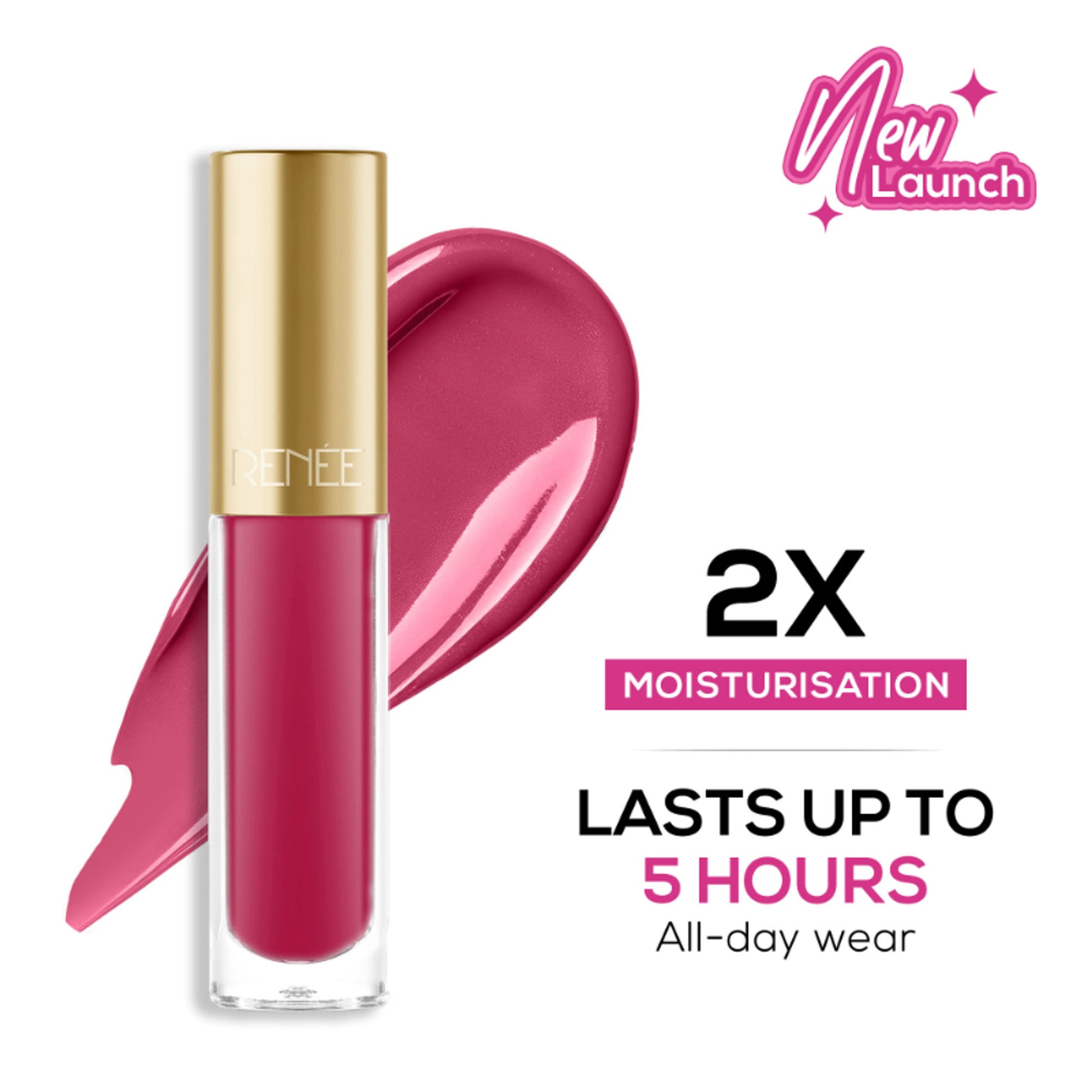 Renee Cosmetics H2O Hydrating Liquid Lipstick - Plum Tide