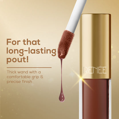 Renee Cosmetics H2O Hydrating Liquid Lipstick - Brown Brook