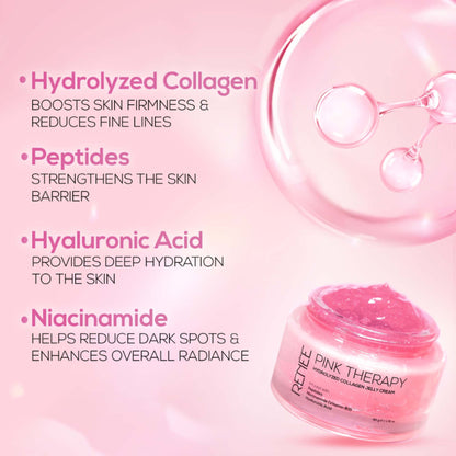 Renee Cosmetics Pink Therapy Hydrolyzed Collagen Jelly Cream