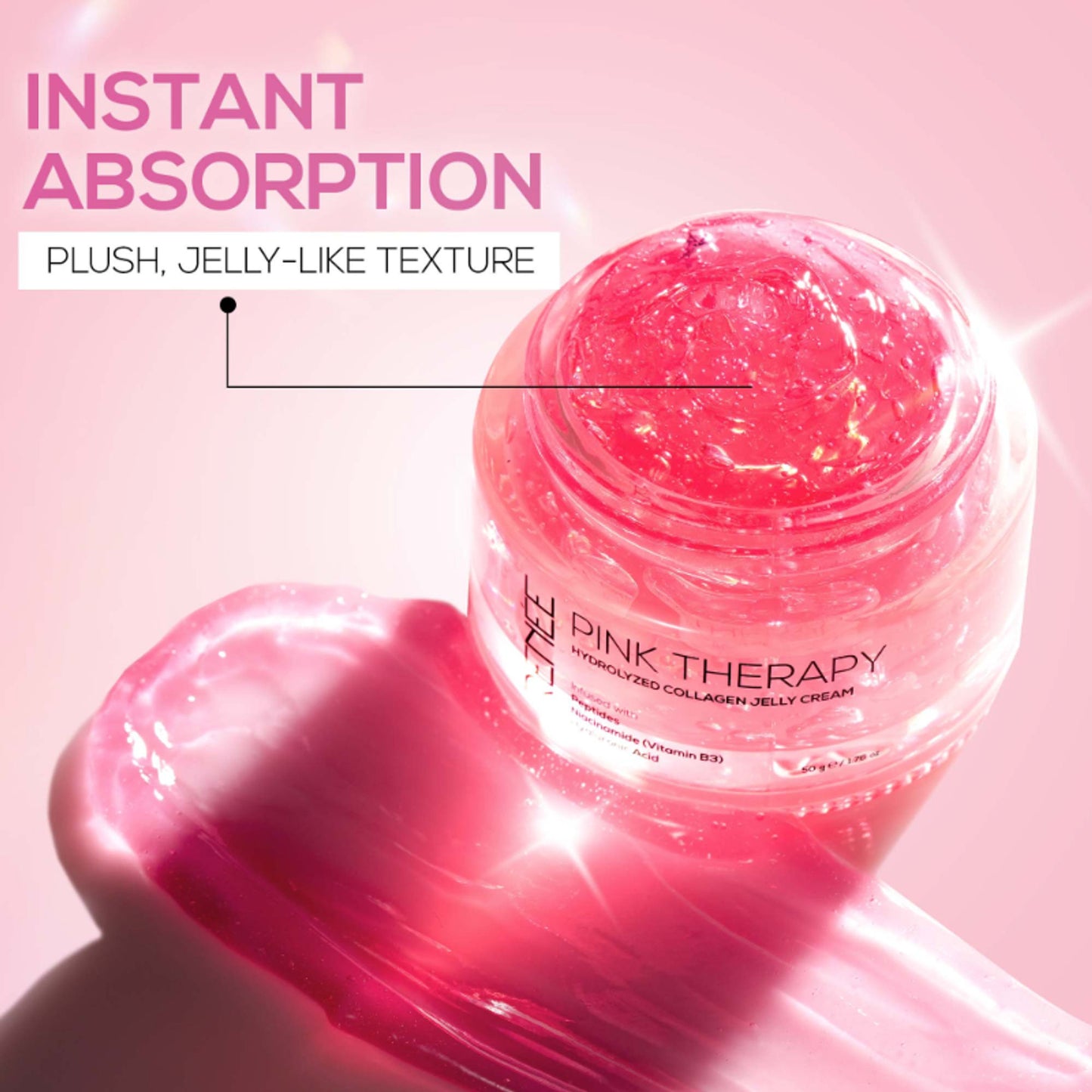 Renee Cosmetics Pink Therapy Hydrolyzed Collagen Jelly Cream