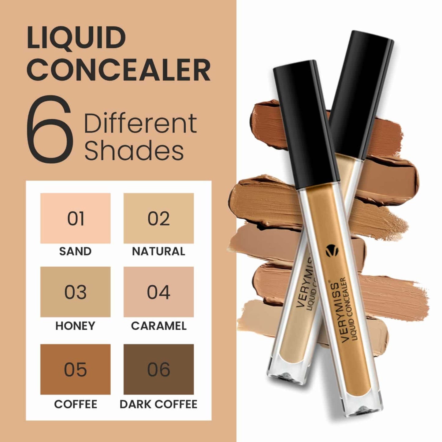 VERYMISS Liquid Concealer - 05 Coffee