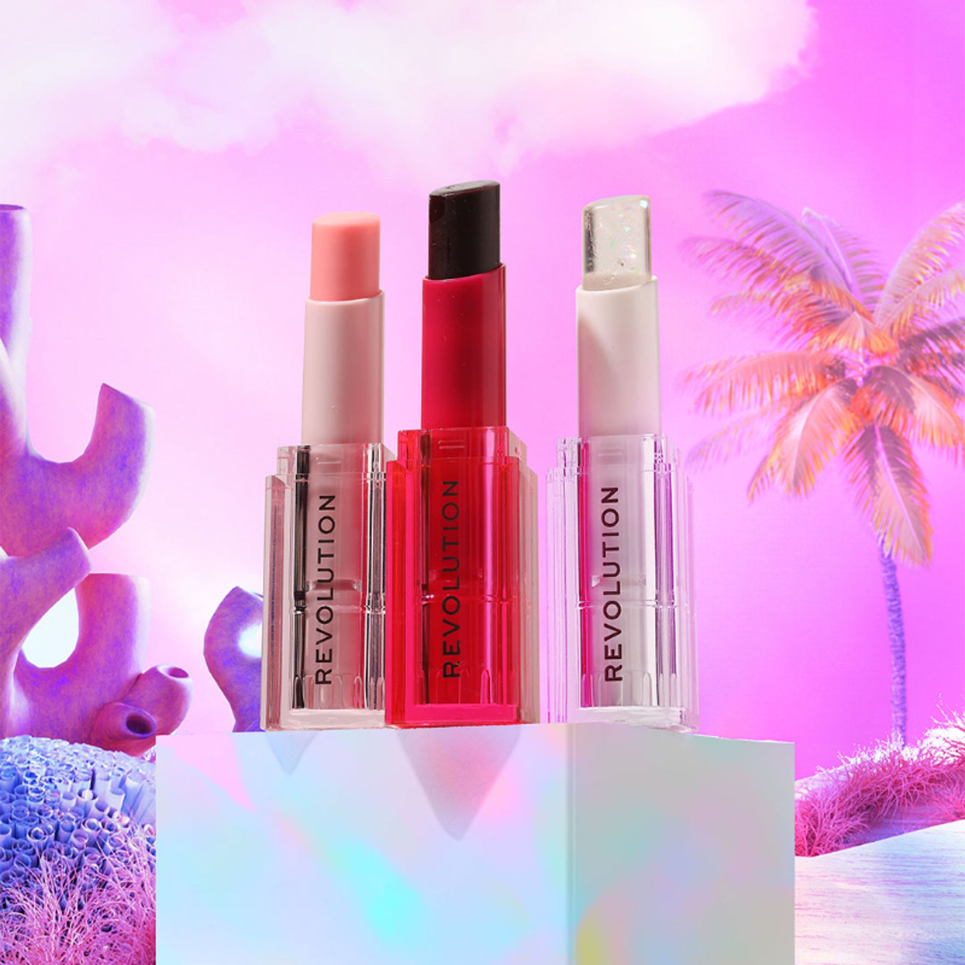 Makeup Revolution Mood Switch Aura Lip Balm - Halo Clear