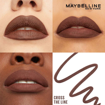 Maybelline New York Lifter Liner Lip Liner Pencil With Hyaluronic Acid - Cross The Line
