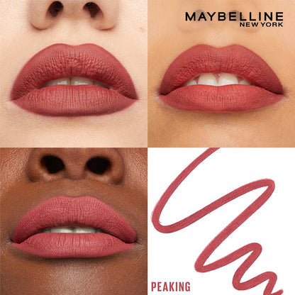 Maybelline New York Lifter Liner Lip Liner Pencil With Hyaluronic Acid - Peaking