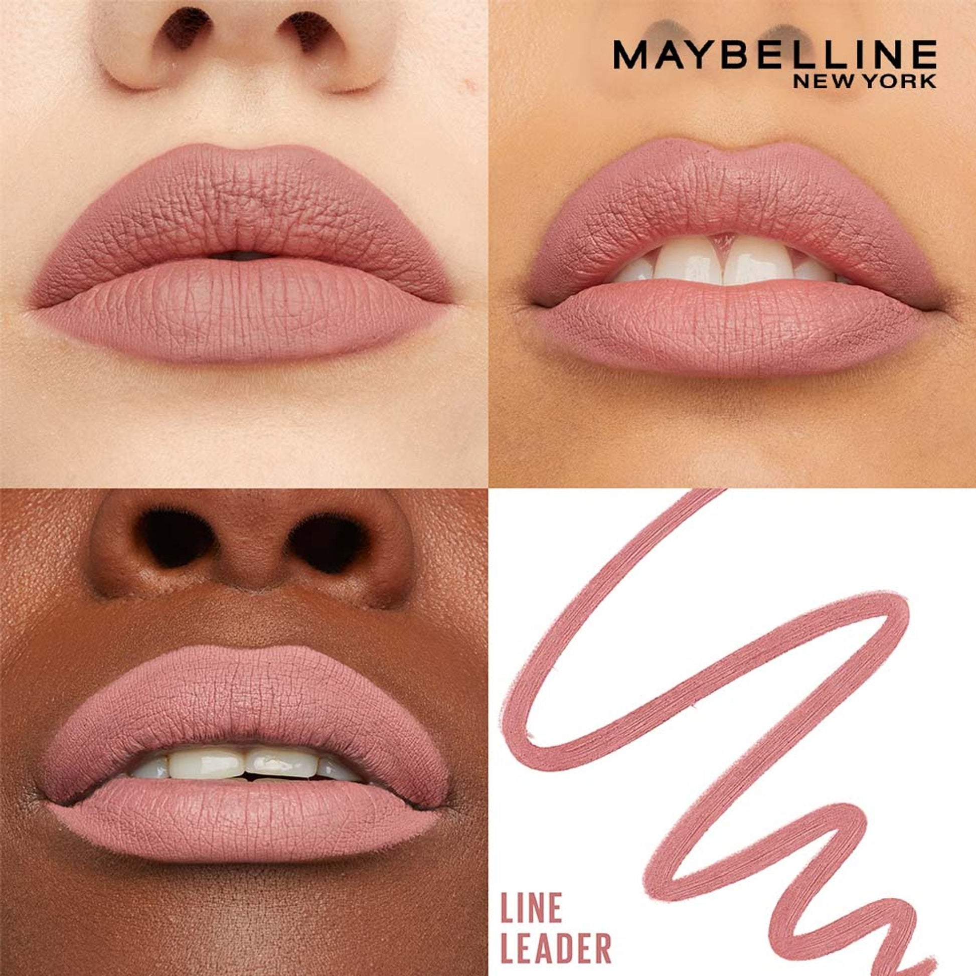 Maybelline New York Lifter Liner Lip Liner Pencil With Hyaluronic Acid - Line Leader